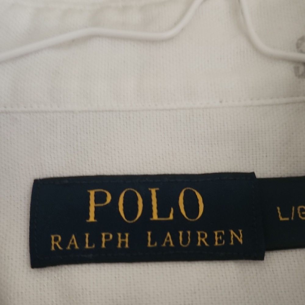Ralph Lauren White Casual Button Down Shirt - Picture 3 of 6